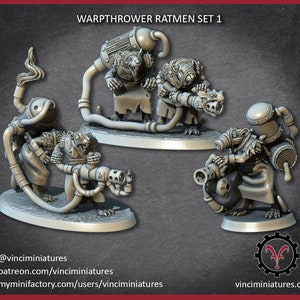 WARPTHROWER RATMEN SET 1
