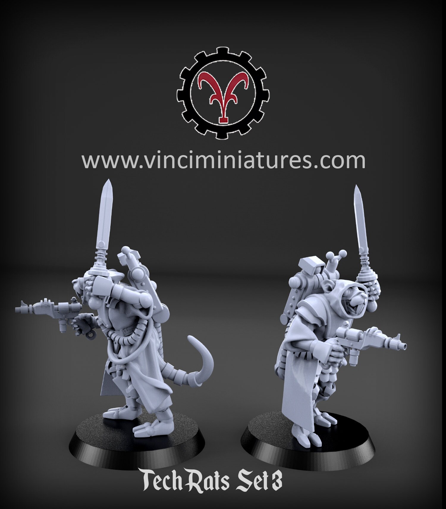 DARK FUTURE Tech Rats Set 3 - Etsy