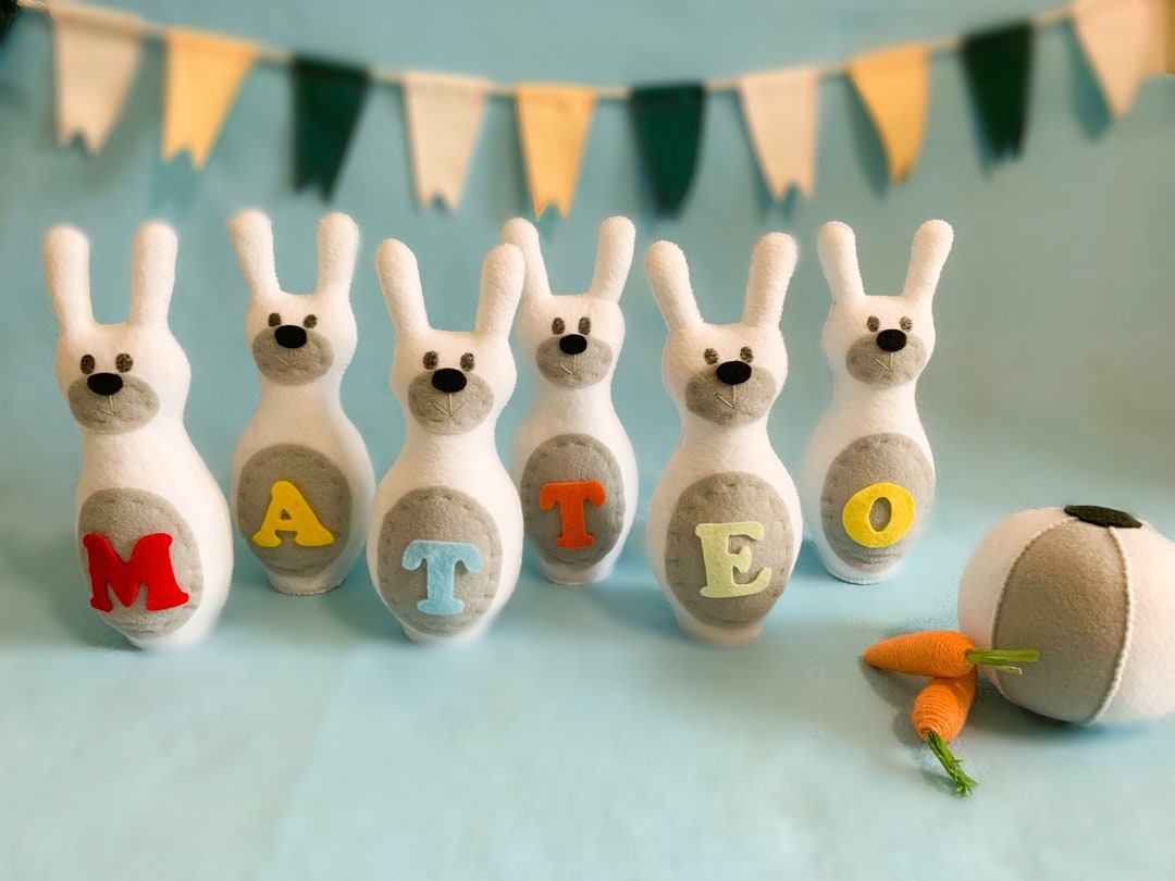 Rowan the Rabbit - Felt Play Set