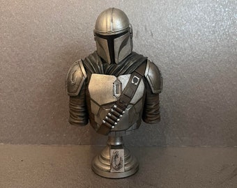 Din Djarin Bust – The Mandalorian, 3D Printed Resin (15/20cm)
