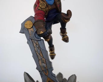 Ksante Figurine: League of Legends Fan Art, 3D Printed (15/20 cm)