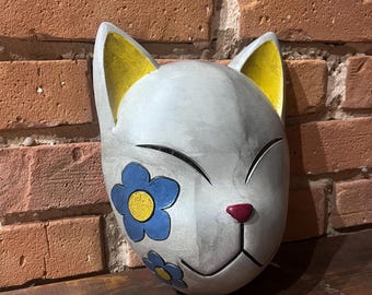 Masque makomo - kitsune - démon - oni - geisha - cosplay - cosplay - hannya