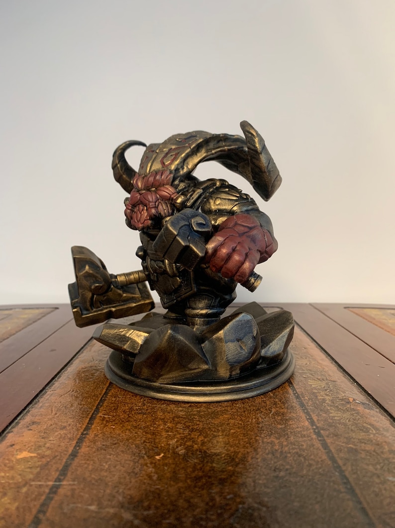 Ornn - League of Legends - Figurine 10/15 Cm - Imprimée En 3D - Etsy