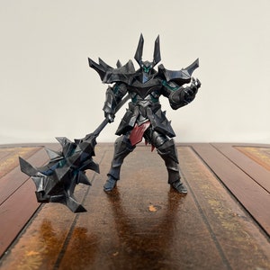 League of Legends - Fan Art Mordekaiser - Figurine 15/20 cm - Imprimé en 3D - Fan Art