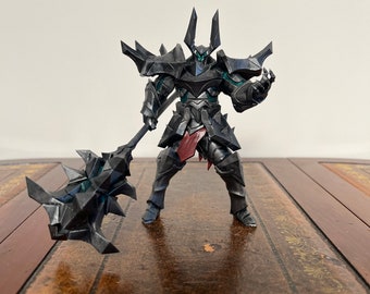 League of Legends - Fan Art Mordekaiser - Figurine 15/20 cm - Imprimé en 3D - Fan Art