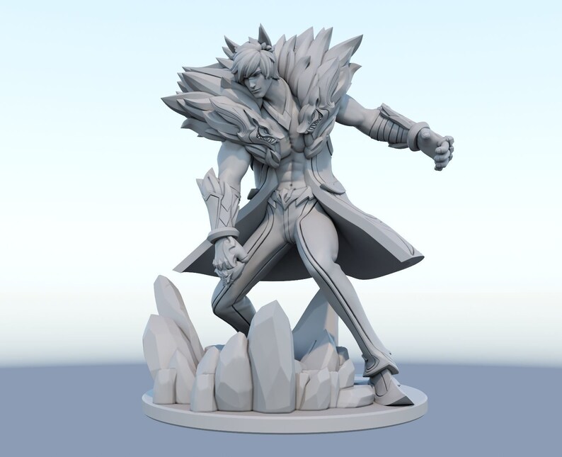 Sett League of Legends Figura de 15/20cm Impreso en 3D Etsy España