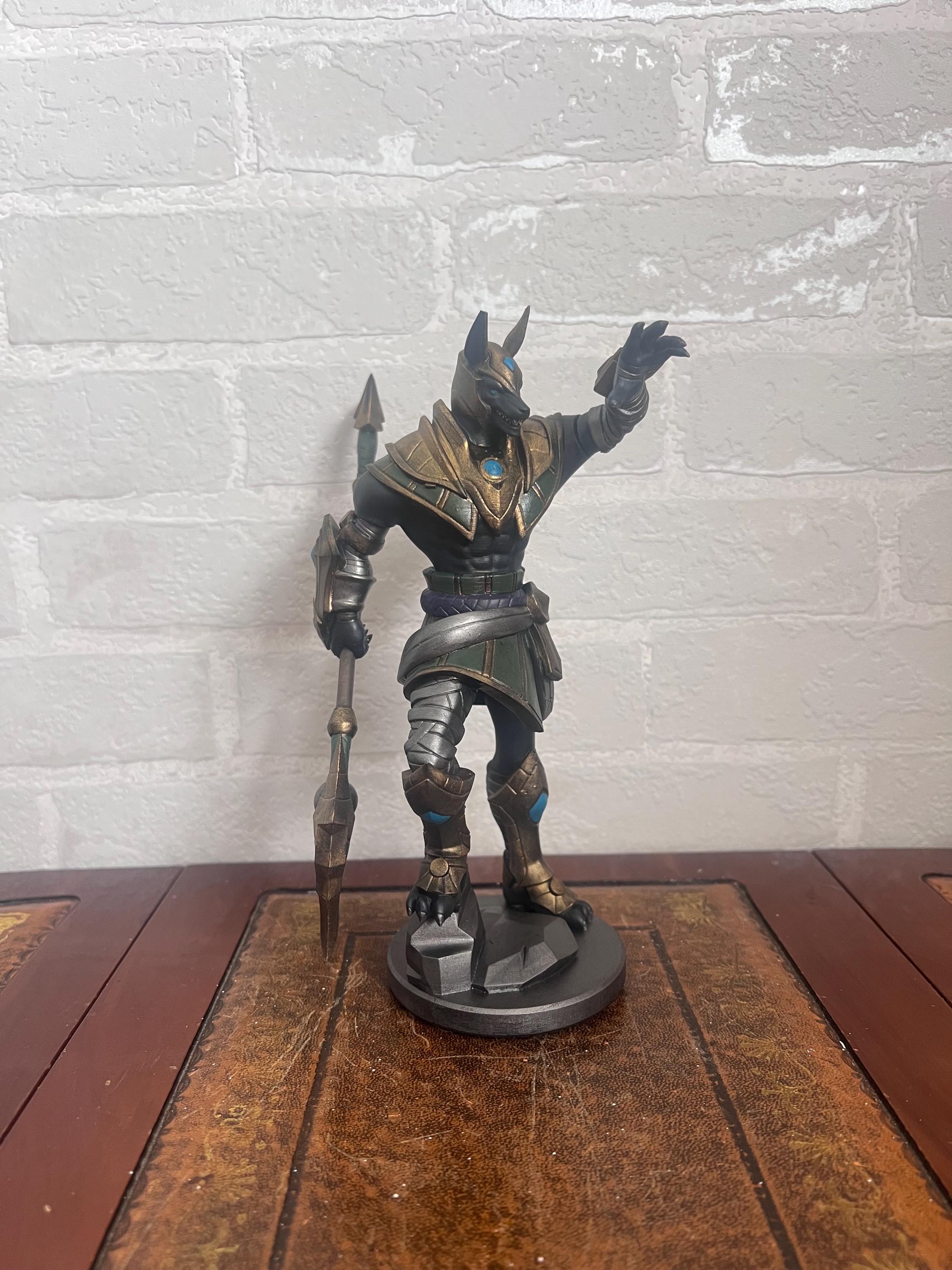 Nasus - League of Legends - Figurine - Buste - Imprimé En 3D - Entièrement  Peint - Etsy Canada