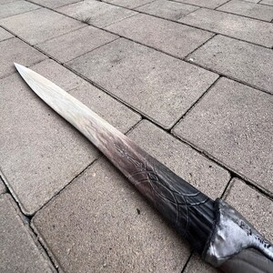 Fremen Crysknife - Peinture retravaillée - Dune - Réplique - Stilgar - Paul Atreides - Couteau - Dague - Cosplay - Imprimé en 3D image 4
