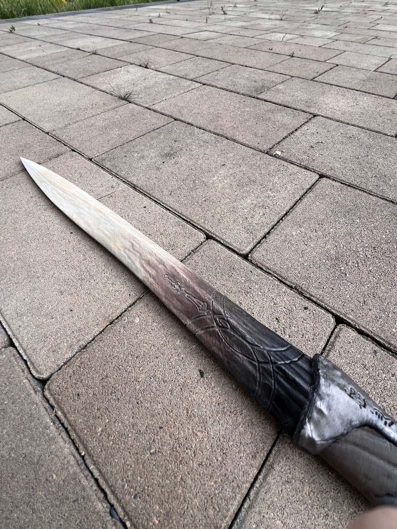 Fremen Crysknife - Peinture retravaillée - Dune - Réplique - Stilgar - Paul Atreides - Couteau - Dague - Cosplay - Imprimé en 3D image 4