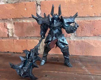 Mordekaiser Figurine: League of Legends Fan Art, 3D Printed (15/20 cm)
