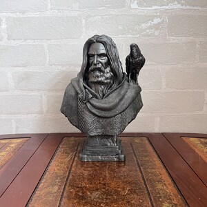 Buste d&#39;Odin 15/20cm - Résine 4K Imprimée en 3D