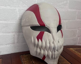 Hollow mask - cosplay - costume - halloween - 3D printed - Handpainted