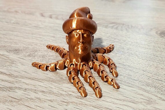 タコ置物 Edge Octopus 幅47.5x奥行30.5x26(cm) 蛸タコ | 彫刻 置物 オブジェ