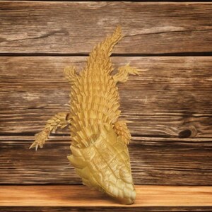3D Printed Armadillo Lizard – Articulated Fidget Toy | Flexible Desk Decor & Fun Reptile Gift image 14