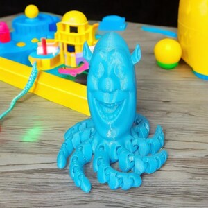 Juguete antiestrés Shrektopus impreso en 3D: divertido pulpo de Shrek / Regalo de Navidad / Relleno de calcetines / Juguete articulado de escritorio imagen 10