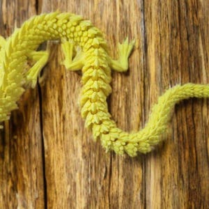 Articulating Dragon Fidget Toy – 3D Printed PLA Sculpture | Desk Decor & Stress Relief image 4