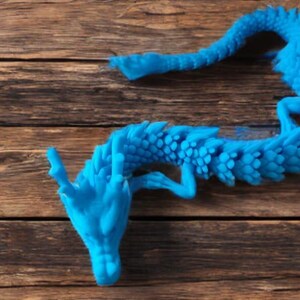 Articulating Dragon Fidget Toy – 3D Printed PLA Sculpture | Desk Decor & Stress Relief image 7