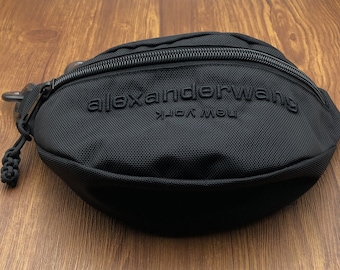 Fashion Primal Belt Bag | Black Sports Bag | Authentic Alexander Crossbody Bag | Pocket | Gift For Her | Christmas Day | Halloween