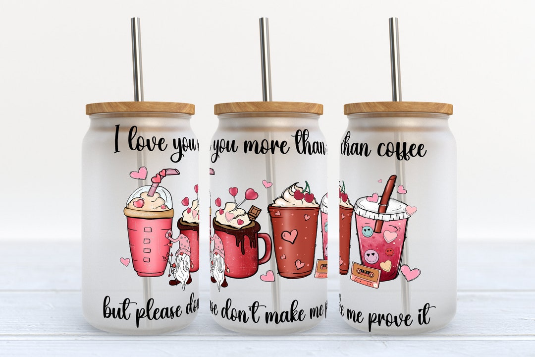 Tasse à Café Avec Inscription « I Love You More Than Coffee I
