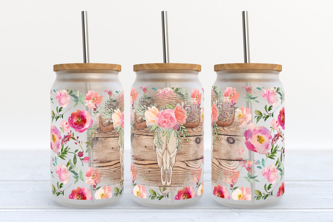 16 Oz Libbey Glass Can Tumbler Sublimation Design - Design Digital ...