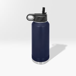 Custom logo Tumblers With Bulk Whole Discount, Personalized Name, Two Sided engraving, fully Customizable Water Mug, Water Bottle with Straw