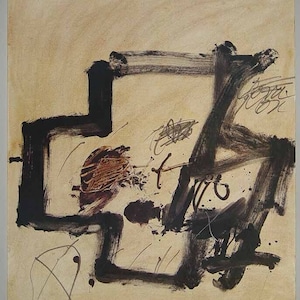 Antoni Tapies - Composition