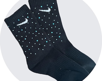 nike pro rhinestone socks