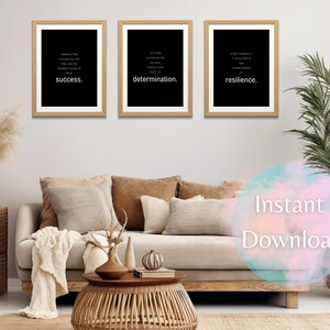 Wall inspirational art | Digital download | Motivational wall art