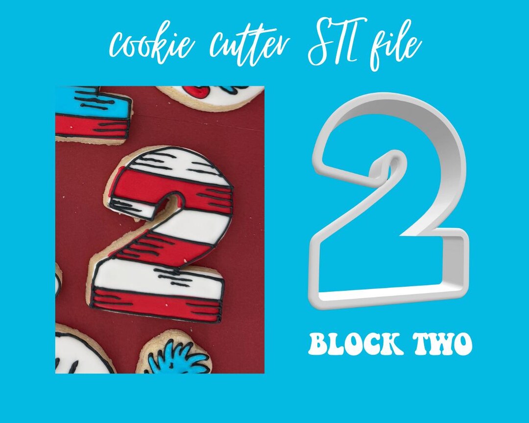 Block Two - STL File - Etsy