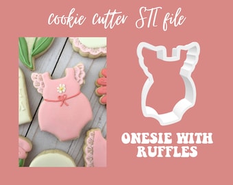 Onesie With Ruffles - STL file