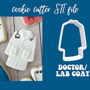 Dokter/laboratoriumjas - STL-bestand