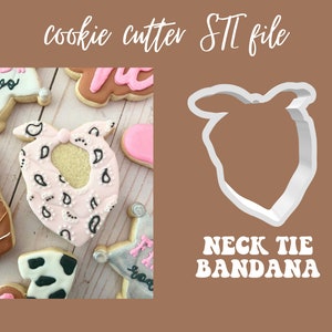 Neck Tie Bandana - STL file