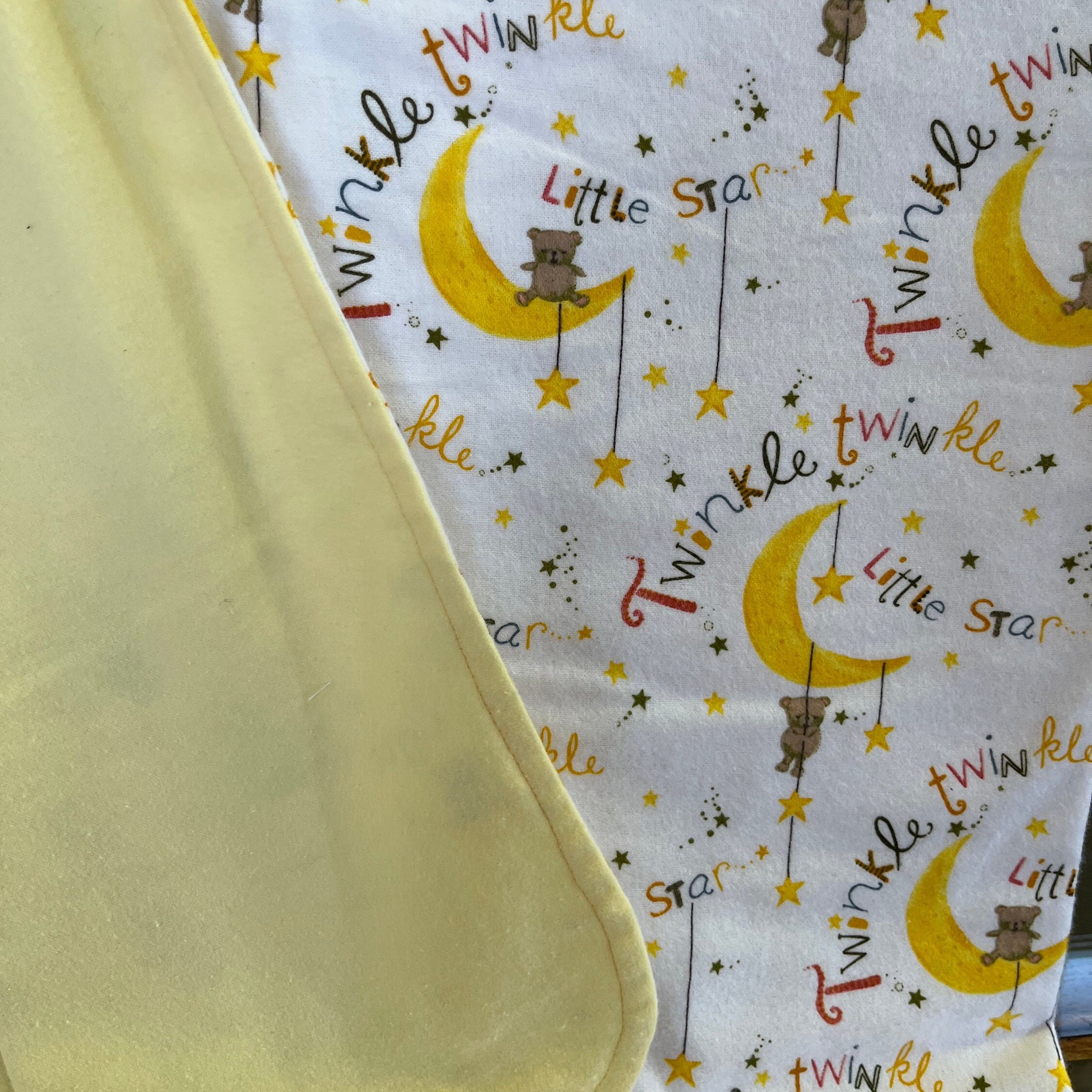 Twinkle twinkle little star baby blanket sales