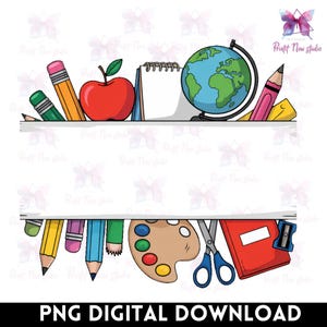 Benutzerdefinierter Name Lehrer Sublimation Png, Passen Sie Ihren Namen PNG an, personalisierter Lehrer Png, Zurück in der Schule Png, Erster Schultag Png