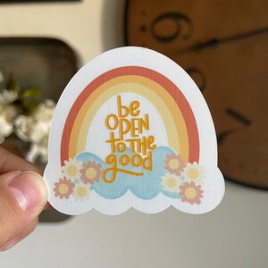 Sta open voor de goede sticker