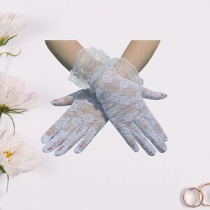 Bridal Gloves, Ladies gloves Bridesmaid, Wedding Accessories, Long Sheer Gloves, Tulle wedding gloves, Transparent prom Gloves