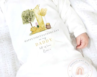 Adorable Winnie the Pooh Inspired Vest for Dad - Father's Day Gift Idea