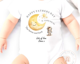 Fathers Day Sleepsuit, 1st Fathers Day As My Daddy, New Dad Gift, Fathers Day, 1st Fathers Day Babygrow, Sleepsuit Babygrow Bodysuit, Dad