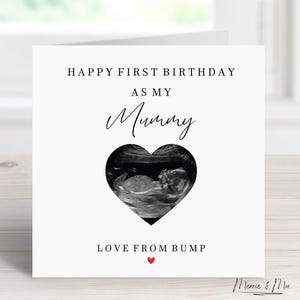 Alles Gute zum Geburtstag Daddy Karte - Erster Geburtstag als Meine, Mama, Nanny, Opa - Karte mit personalisiert mit Ihrem eigenen Scan Foto - Karte von Bump