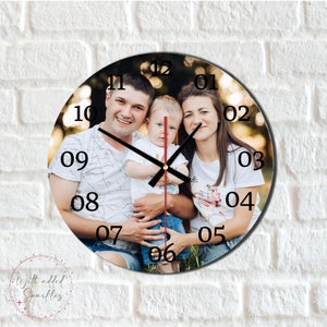 Custom Photo Clock - Custom Envy