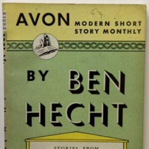 Stories from A Thousand and One Afternoons in New York by Ben Hecht (1945 Avon Modern Short Story Monthly #26, George Grosz art, VG)