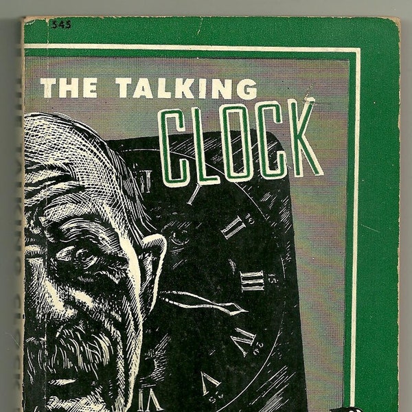 The Talking Clock by Frank Gruber (1944 Penguin pb - 1st printing - Lawrence Hoffman cover art - G+)