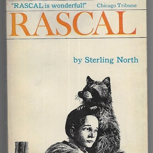 Rascal by Sterling North (1964 1st Avon pb {S163} John Schoenherr cover art, VG)