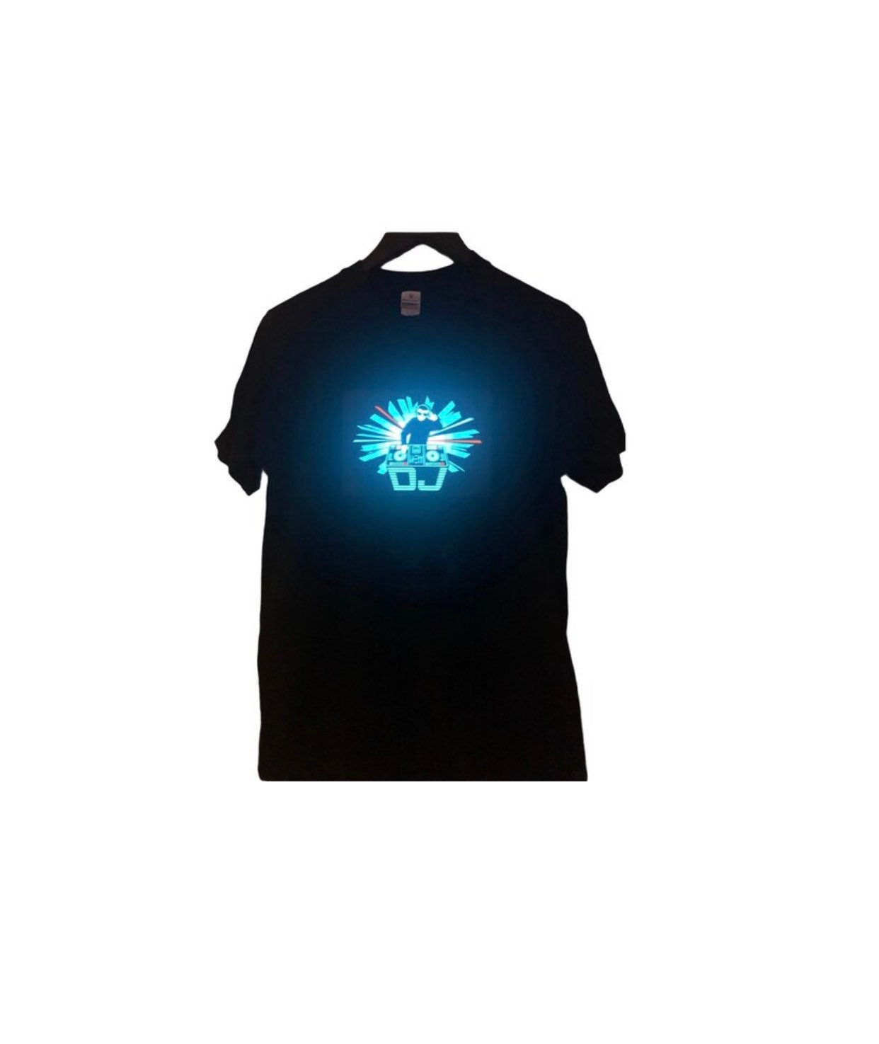 It’s Moving With Rhythm Of Music Or Any Voices Gift For Him/Her Music Gift Music Equaliser Led Light Up T-shirt