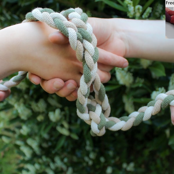 Handfasting Cord - Three Strand Braid - Customise your colours - Traditional Wedding Rope - Sustainable cotton cord used