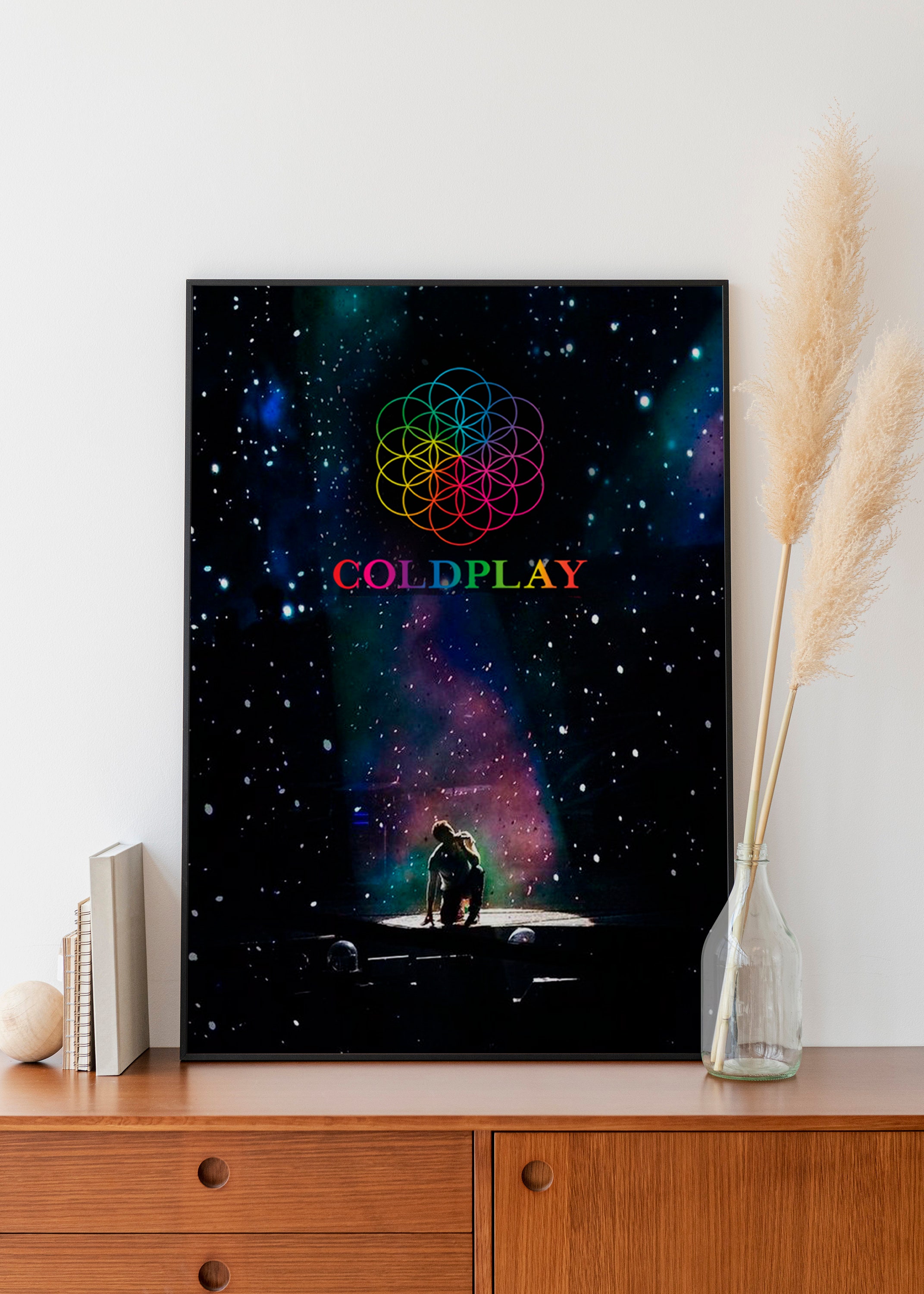 Discover Póster Coldplay 2023 Tour Mundial Música de Las Esferas