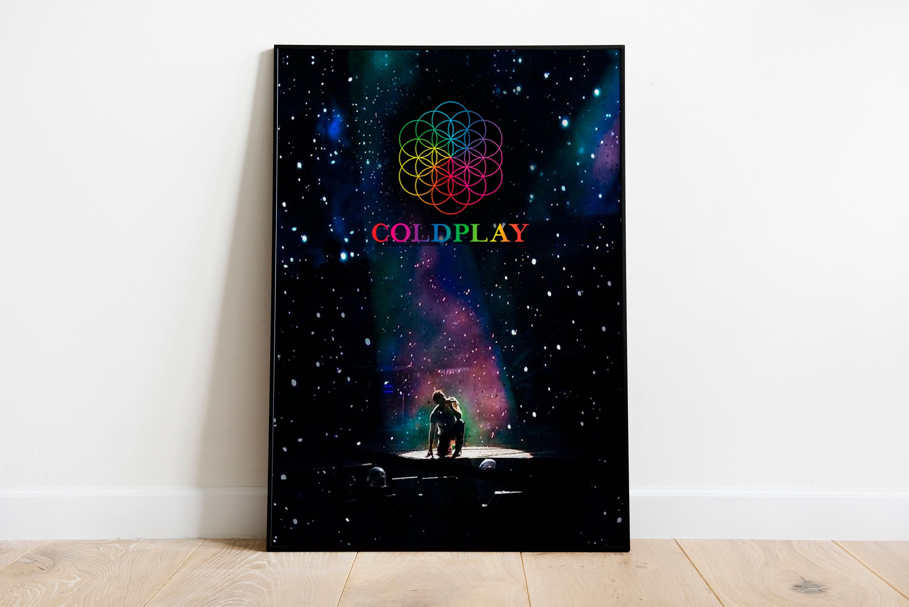 Discover Póster Coldplay 2023 Tour Mundial Música de Las Esferas