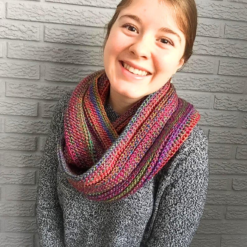 CROCHET SCARF PATTERN - Quick and Easy Textured Crochet Cowl and ...