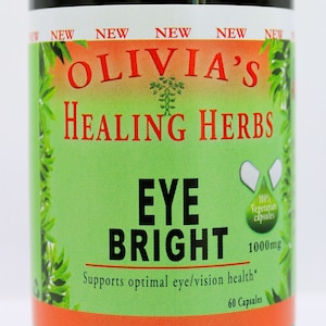 EYEBRIGHT (60ct) - Herbs for Optimal Eye/ Vision Health, Natural and Organic Herbal Supplements