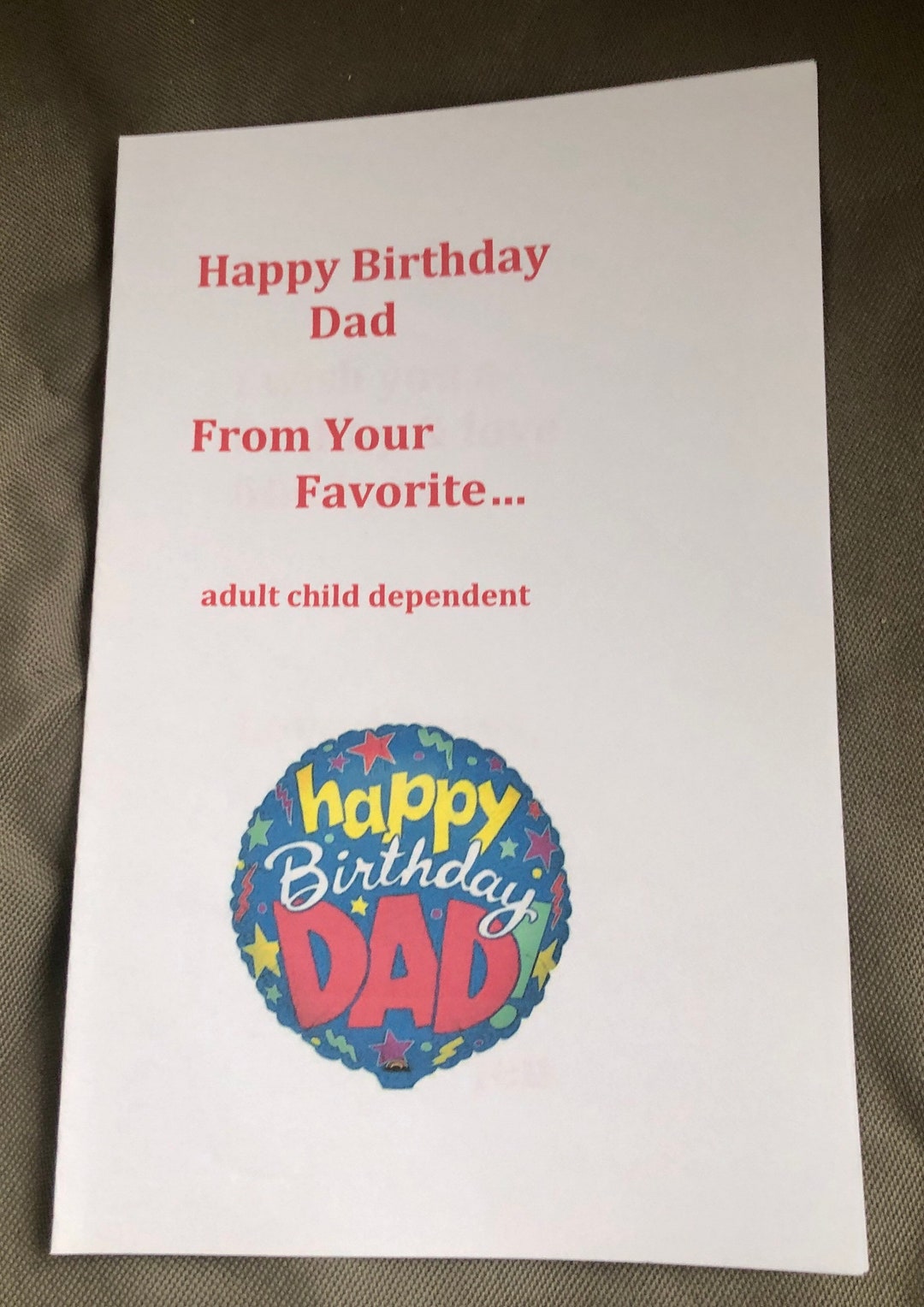 Made to Order Birthday Cards Etsy